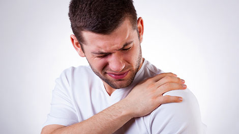 patient requiring rotator cuff injury treatment in Sacramento