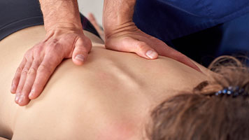 patient getting diversified technique in Sacramento, CA