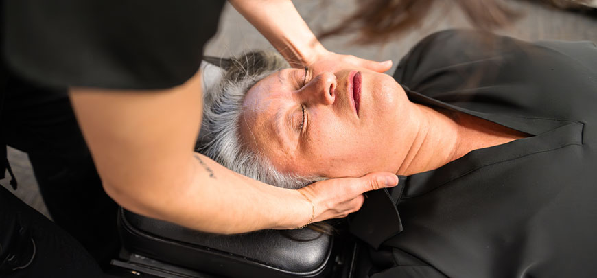 patient receiving flexion distraction technique in Sacramento